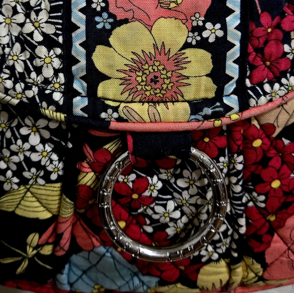 Vera Bradley Happy Snails Saddle Up Crossbody Bag - Picture 2 of 11